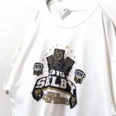 ギルダン シェルビーステートチャンピオン Tシャツ ホワイト白XL古着