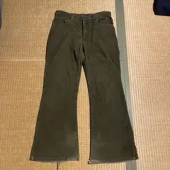 ヴィンテージ フレアパンツ コーデュロイ ミリタリー