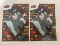 忍たま乱太郎 ファミマプリント ランダムブロマイド　ばれんたいんの段 潮江文次郎