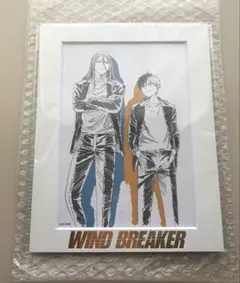 WIND BREAKER イラストボード 桜＆杉下