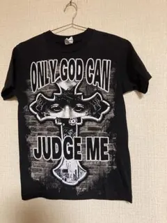 バンドTシャツ　２PAC Only God Can Judge Me