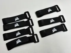 ⁠【美品7本】CORSAIR コルセア 純正 ベルクロ ケーブルタイ 配線⁠