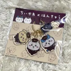 新品　ちいかわ　阪急電車な 3連アクリルキーホルダー　ちいかわ　ハチワレ　うさぎ