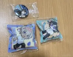 にじさんじ☆ くら寿司 クッションチャーム 缶バッジ　びっくらポン