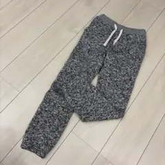 GLAZOS グレー系 裏起毛スウェットパンツ 140㎝
