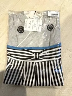 新品未開封　袴ロンパース　グレー　80cm