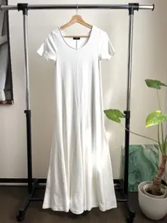 ベースメントオンライン リブフレアワンピース