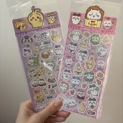 ちいかわ　ホログラムシール　ホロシール　ハチワレ