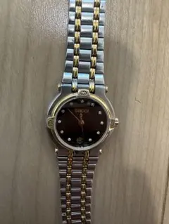 GUCCI レディース 稼動 腕時計 クォーツ コンビ 9040l | Mercari