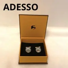 ADESSO アデッソ　白蝶貝　カフリンクス