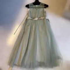 キッズドレス ライトグリーン 発表会 結婚式のサムネイル
