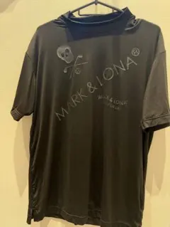 美品 ☆ MARK&LONA モックネック シャツ 正規品 マーク&ロナ ポロ