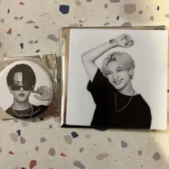 LDH LIVE EXPO中島颯太缶バッジと木村慧人アクリルコースターセット