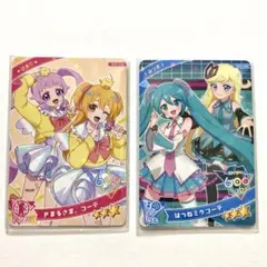 ひみつのアイプリ はつねミク＆Pまるさま。コーデセット 2枚