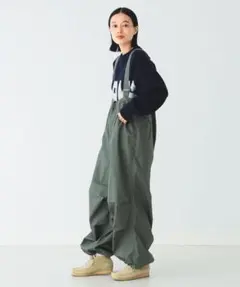 BEAMS BOY/US ARMY オーバー パンツ ガーメント ダイ