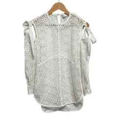 sandro paris サンドロ・パリ レースシャツ 美品【最終値下げ】のサムネイル