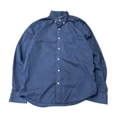 OLD NAVY 長袖シャツ　ネイビー　M ボタンダウン　古着　8%aのサムネイル