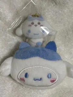 ちいかわサンリオ　マスコットチャーム　ヘアクリップ　シナモン