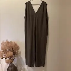 TRAVAIL MANUEL オールインワン ブラウン Mサイズ