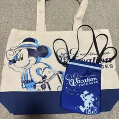 東京ディズニーリゾート バケーションパッケージ トートバッグとポーチセット