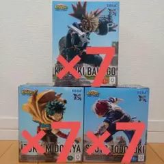 僕のヒーローアカデミア　フィギュアXrossLink　緑谷出久&爆豪勝己＆轟焦凍