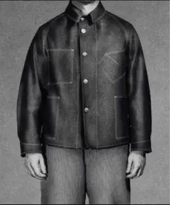 Air Last & Co. カバーオール 黒 38 Air Last & Co. カバーオール 黒 38