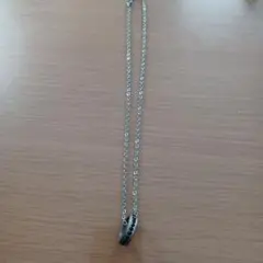 シルバー リング型ペンダント ネックレス