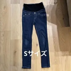 マタニティデニム 伸縮性ウエスト　パンツ　ジーンズ