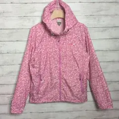 サウスフィールド ディズニー ミッキー ウインドブレーカー 花柄 総柄 L　美品
