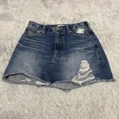 GYDA デニムミニスカート ダメージ加工のサムネイル