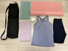 LAVA ヨガマット & sukara ウェア セット おまけバーム付き