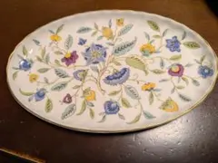 ミントン Haddon Hall Blue オーバルプレート