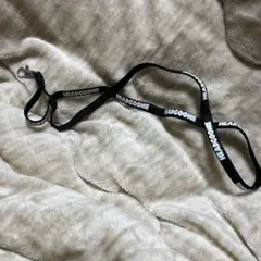 ヘッドグーニー　headgoonie ネックストラップ　黒