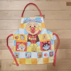 アンパンマン 110 子ども エプロン お料理