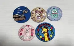 刺繍キャラクター缶バッジまとめ売り