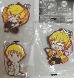 鬼滅の刃　我妻善逸　ラバーマスコット・③個