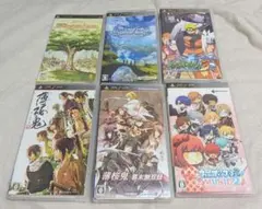 PSPソフト 6点セット まとめ売り