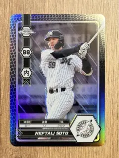 Topps Chrome N.ソト インサートカード 千葉ロッテマリーンズ