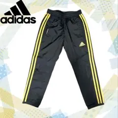 adidas climastorm ジャージパンツ ブラック/ゴールド