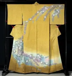 6940■　辻が花絞り　優美な訪問着　正絹　美品