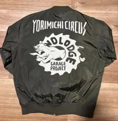 GRIND LODGE GARAGE PROJECT 生刷りMA-1