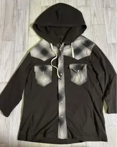 フードネルシャツ