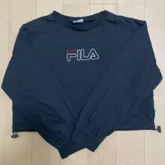 ラブトキシック FILA コラボ クロップド ロンT 160 黒