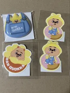 SKZOO オンラインくじ ハンクオッカ お名前バッチ ステッカー