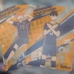 ハイキュー!! クリアアートボード 影山飛雄 日向翔陽