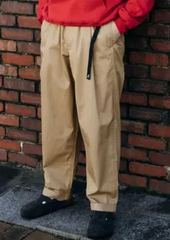 Gramicci LOWERCASE TC TWILL TUCK TAPERED