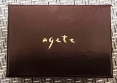 agete アガット ギフトボックス リング・ネックレス入れ　空箱