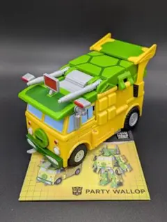 トランスフォーマー　タートルズコラボ