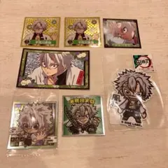 鬼滅の刃 不死川実弥 ステッカー 7枚セット