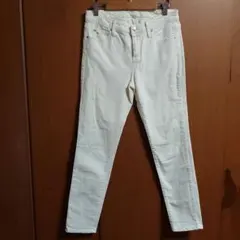 自由区　タイムレス　 白　パンツ　カジュアル　春　夏